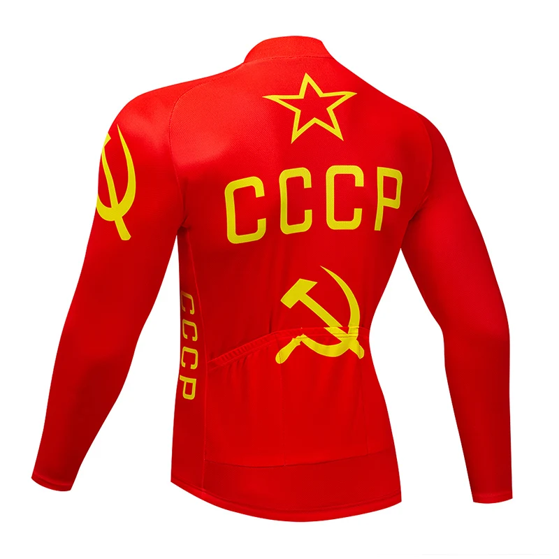 CCCP зимняя велосипедная одежда 9D брюки комплект MTB велосипедная одежда мужская Ropa Ciclismo термальная флисовая велосипедная куртка одежда для велоспорта