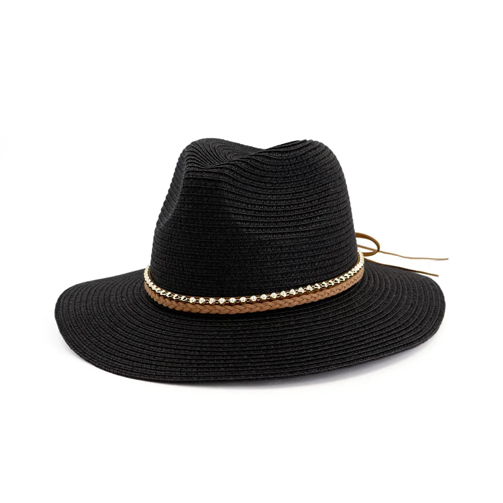 

ZLD Caps Outdoor Fashion Women Men Unisex Fisherman Hat Wild Sun Protection Cap Beach Straw Hat Fashion elegant top hat