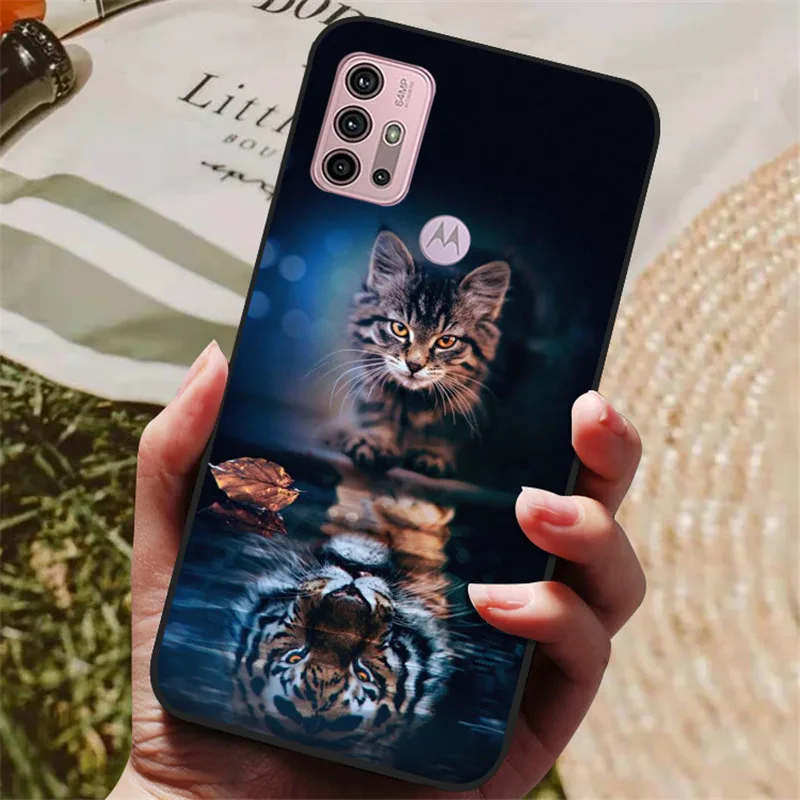 for moto g30 case 2021 wolf cartoon soft silicone back cover for motorola moto g30 6 5 phone cases for moto g 30 fundas coque free global shipping