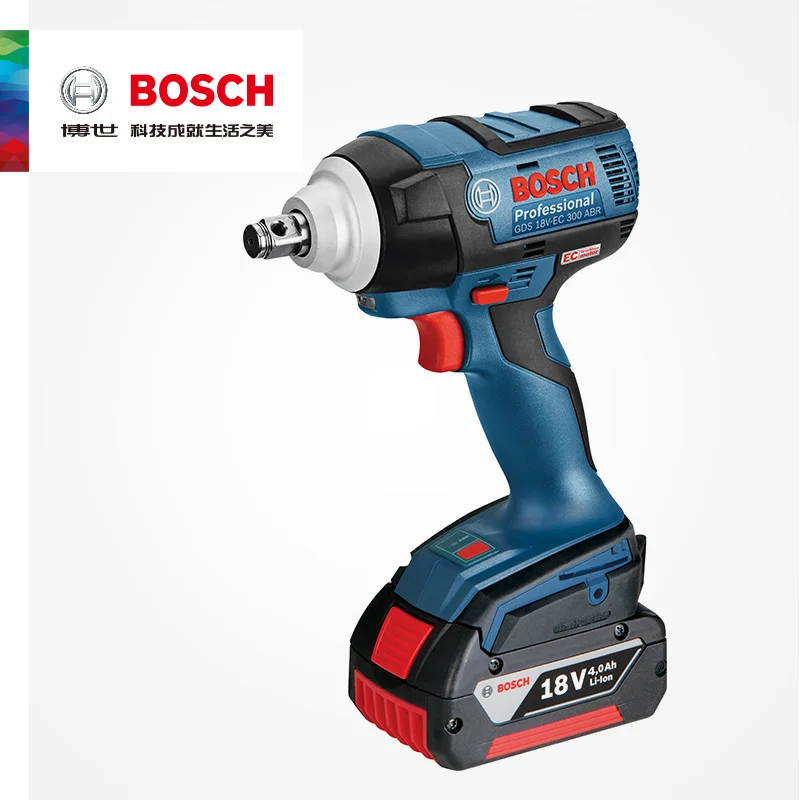 Гайковерт Bosch GDS 18V-EC 300 ABR ударный аккумуляторный 18 в | Инструменты