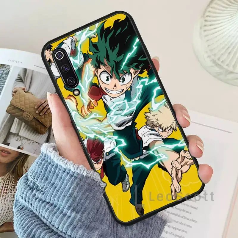 

Anime My Hero Deku Bakugou Academia Phone Cases For Xiaomi Redmi 7 9t 9se k20 mi8 max3 lite 9 note 8 9s 10 pro