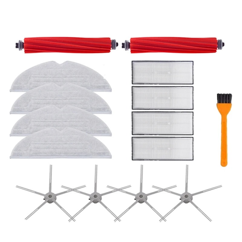 

Replacement Parts Brush Filter Mop Cloths For Xiaomi Roborock T7S S7 / T7S Plus Vacuum Cleaner Accessories