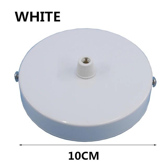 Round-White-1 heads Подвесной светильник аксессуар 3 лампы бар круглый прямоугольник потолочное крепление пластина навес настроить для подвесных светильников подвесной светильник - Цвет корпуса: Round-White-1 heads
