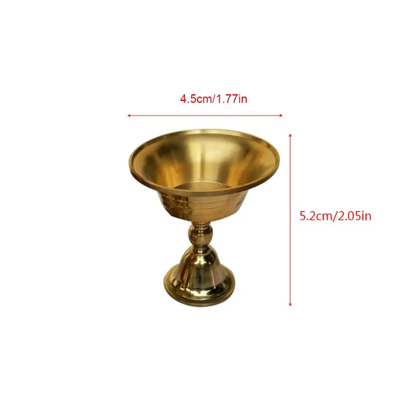 Медный подсвечник в стиле ретро романтичные вечерние подсвечники украшение для