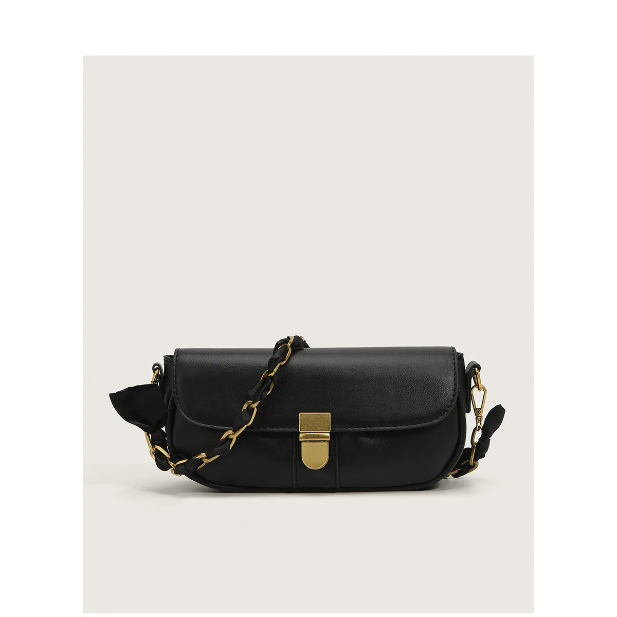 

2021 Designer Brand Luxury Small PU leather Handbags for Women Fashion Baguette Shoulder Purse Ladies Chic Chain Crossbody Bags