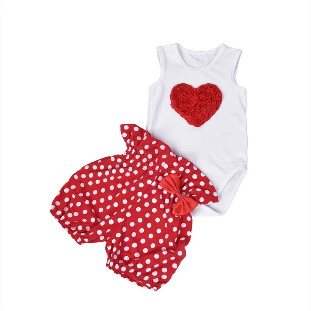 Одежда для маленьких девочек Боди без рукавов с круглым вырезом новорожденных