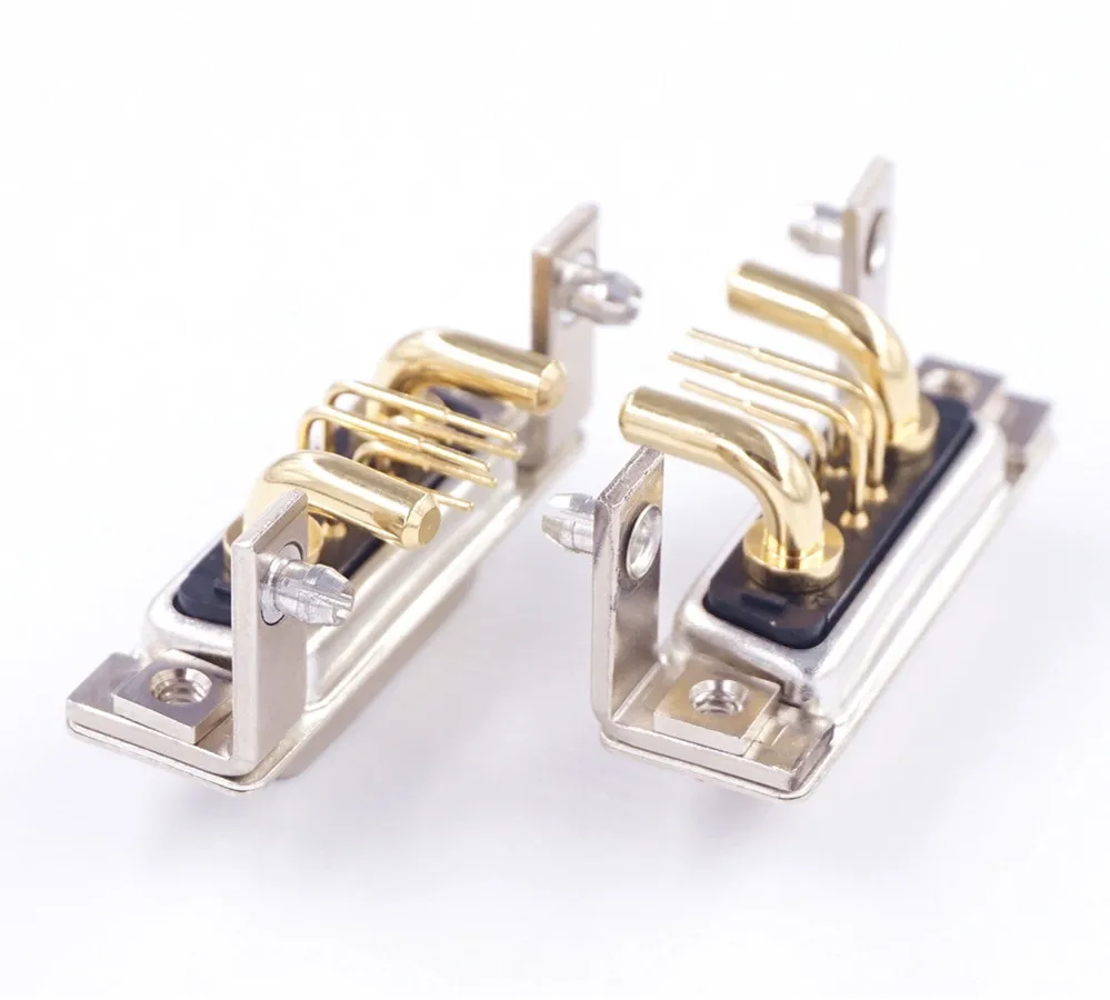 2 шт. Высокая мощность 30A 7W2 разъем D-Sub Combo сосуд разъемы внутренние сигналы 5 +