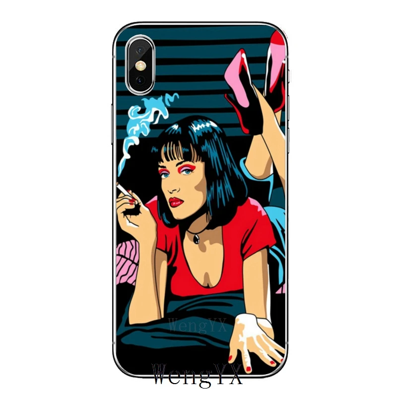 PULP FICTION design For LG G5 G6 G7 Q6 Q7 Q8 Q9 V30 X Power 2 3 Nokia 6 7 8 9 OnePlus 3T 5T 6T cover case | Мобильные телефоны и