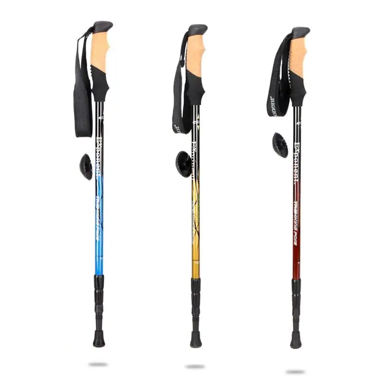 Трости Скандинавские из алюминиевого сплава антиударные трости 3 секции