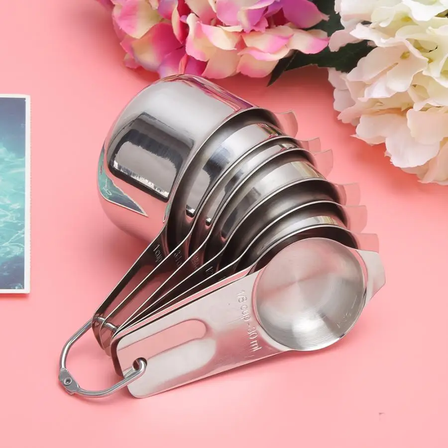 7 шт. бытовой DIY мерный стакан комплект из нержавеющей стали торт кухня выпечки