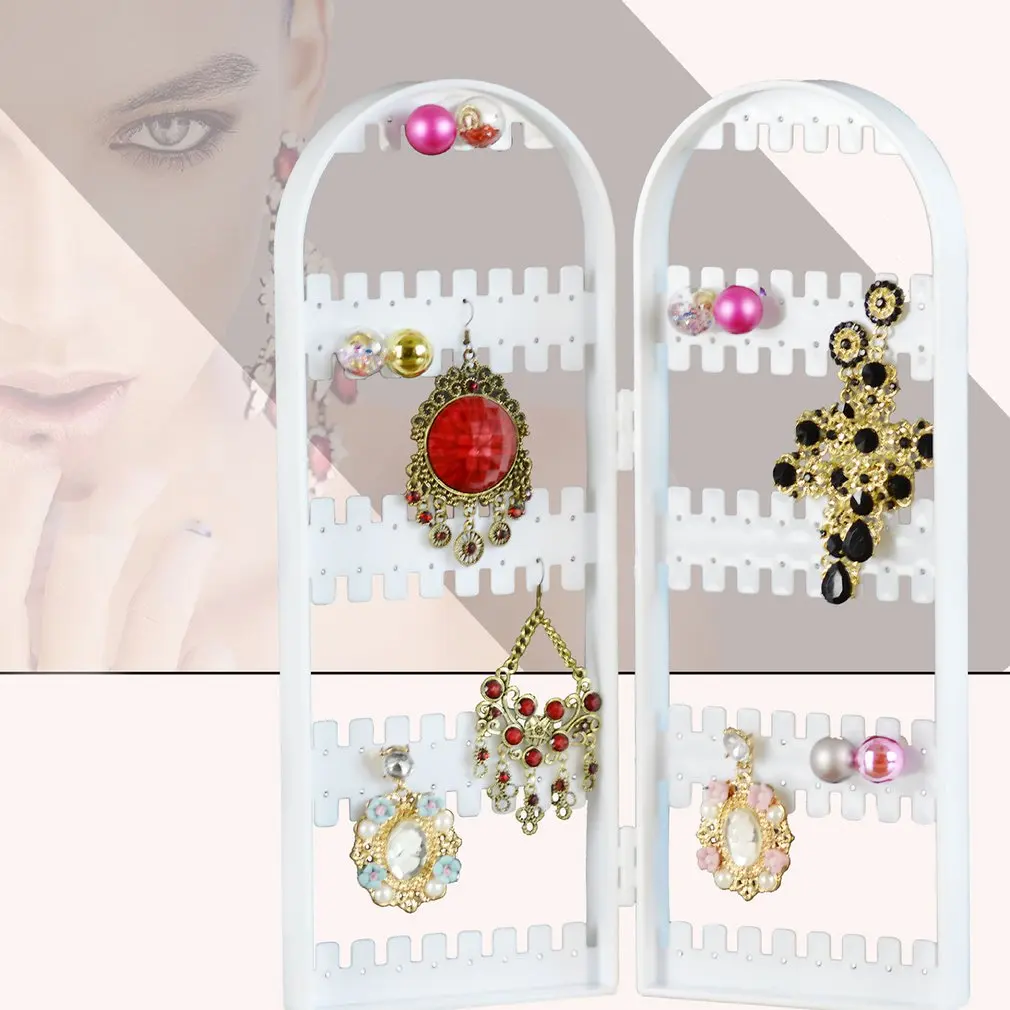 2/3 панель 5 слоев дисплей ювелирных изделий экран Складная подставка для сережек