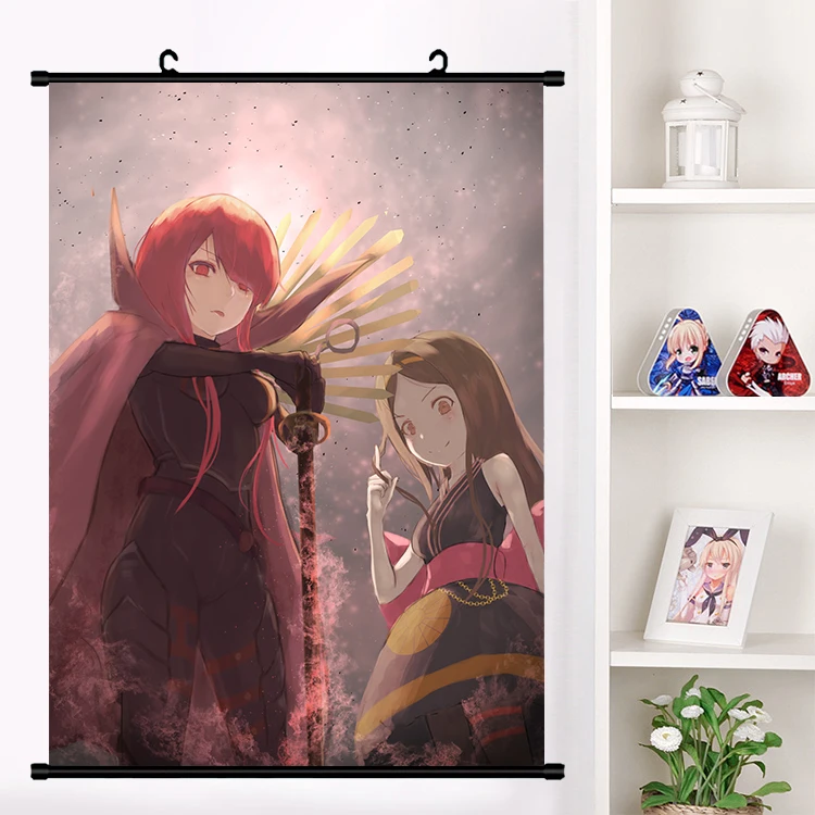 Японский аниме Fate/Grand Order Nobunaga Oda настенная прокрутка роспись постер настенные