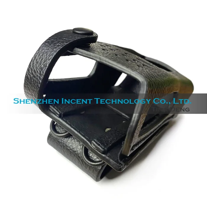 VOIONAIR Genuine Hard Leather Carrying Case For Two Way Radio GP338D GP338D+ XIRP8668 |