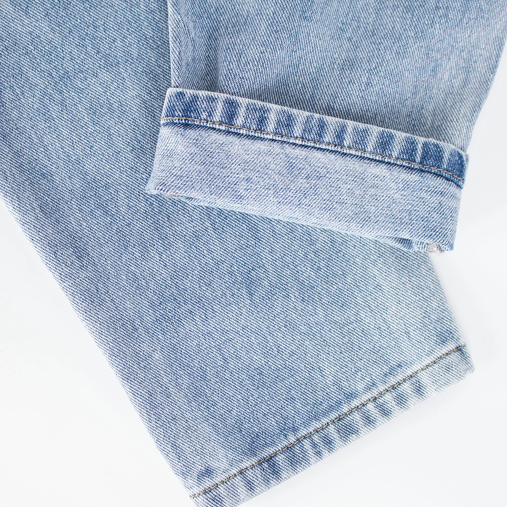 

Autumn and winter women's European and American loose casual pants trousers high waist loose boyfriend jeans