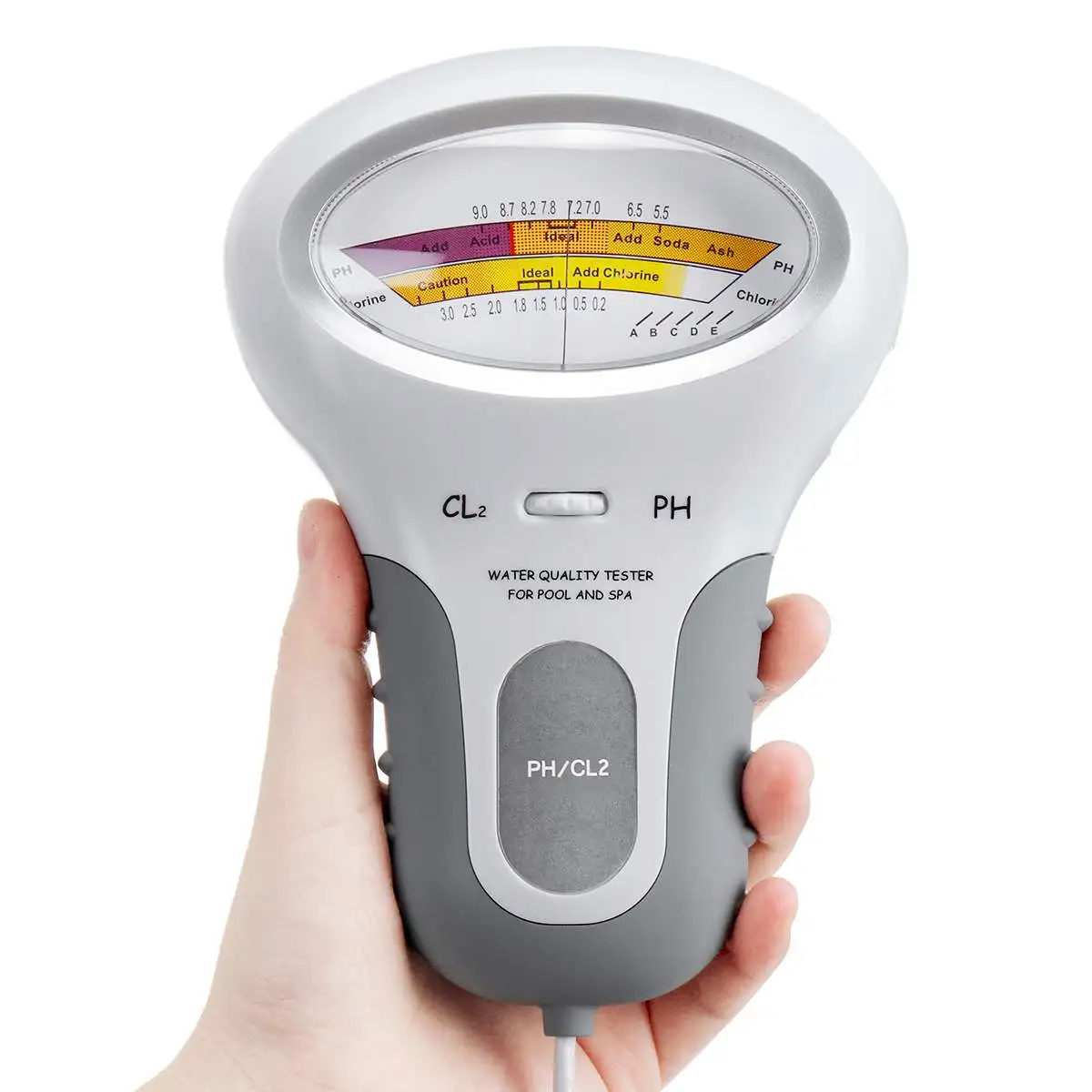 Портативный хлора метров PH Тесты er качество воды CL2 метр для плавательного