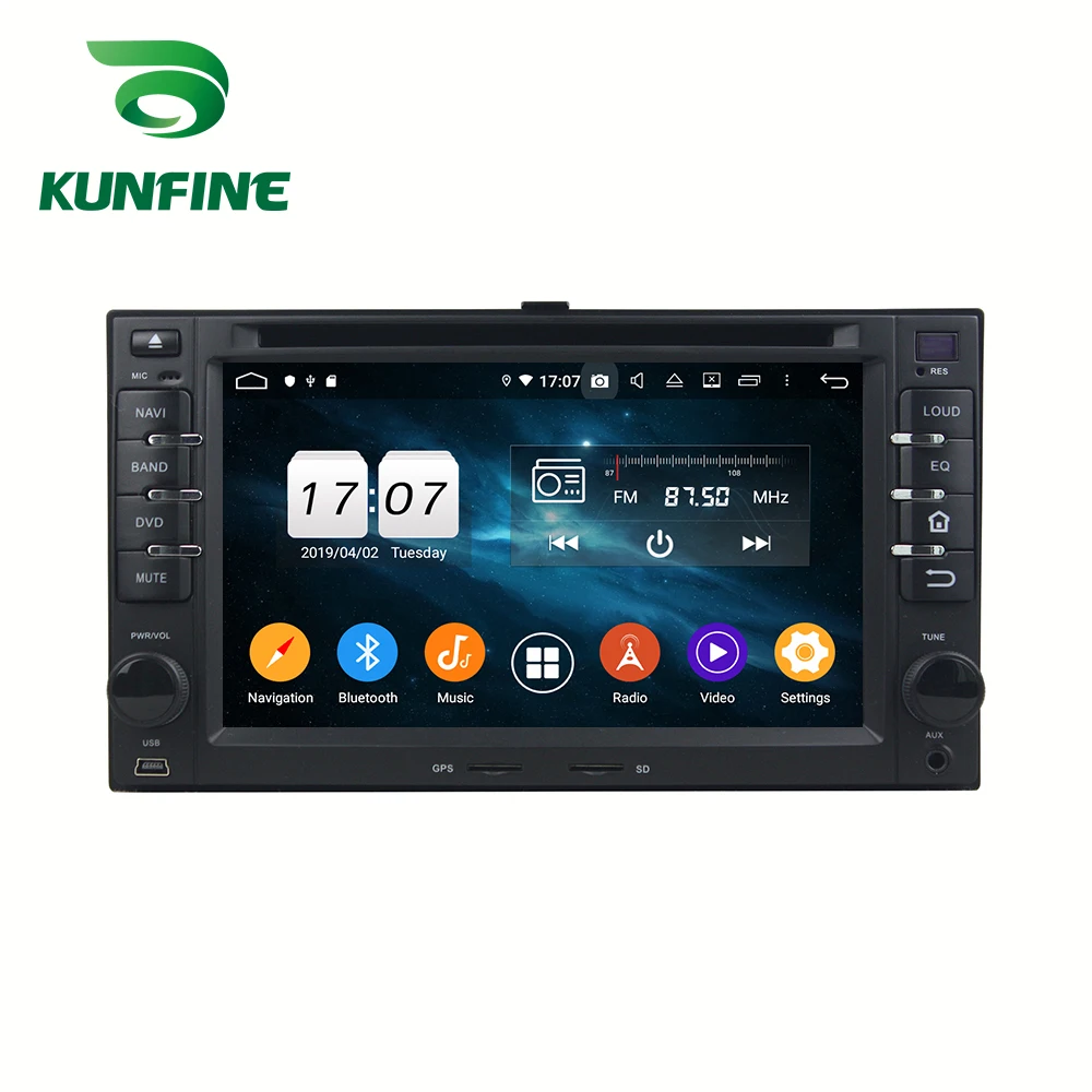 Android 9 0 Восьмиядерный 4 Гб ОЗУ 64 ПЗУ автомобильный DVD GPS мультимедийный плеер