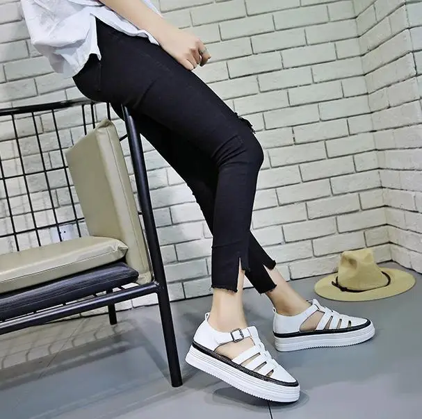 Женские дышащие открытые женские сандалии коллекция 2017 года сезон лето Новинка