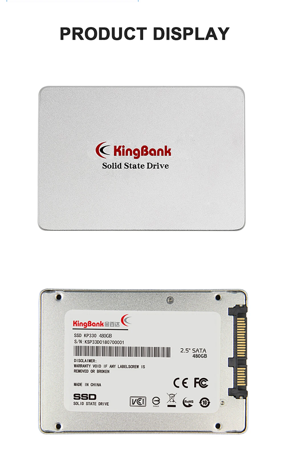 Kingbank Sata3 Ssd 60GB 128GB 240GB 120GB 256GB 480GB 500gb 1TB Hdd 2.5 Hard Disk Disc &quot Internal Solid State Drive | Компьютеры и