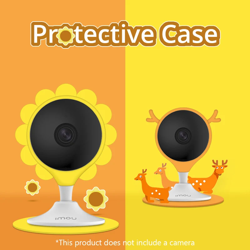 DAHUA CUE 2 IMOU IP КАМЕРА ЗАЩИТНЫЙ СИЛИКОНОВЫЙ ЧЕХОЛ АКСЕССУАРЫ РАЗБИТОСТЬ-УСТОЙЧИВОЕ ПОКРЫТИЕ SILICON ON.