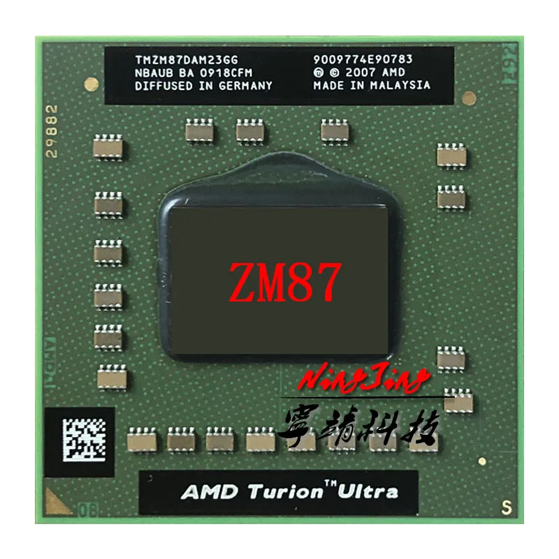 AMD Turion X2 Ultra ZM 87 ZM87 2 4 ГГц двухъядерный процессор с двойной резьбой TMZM87DAM23GG | Процессоры -33031271818
