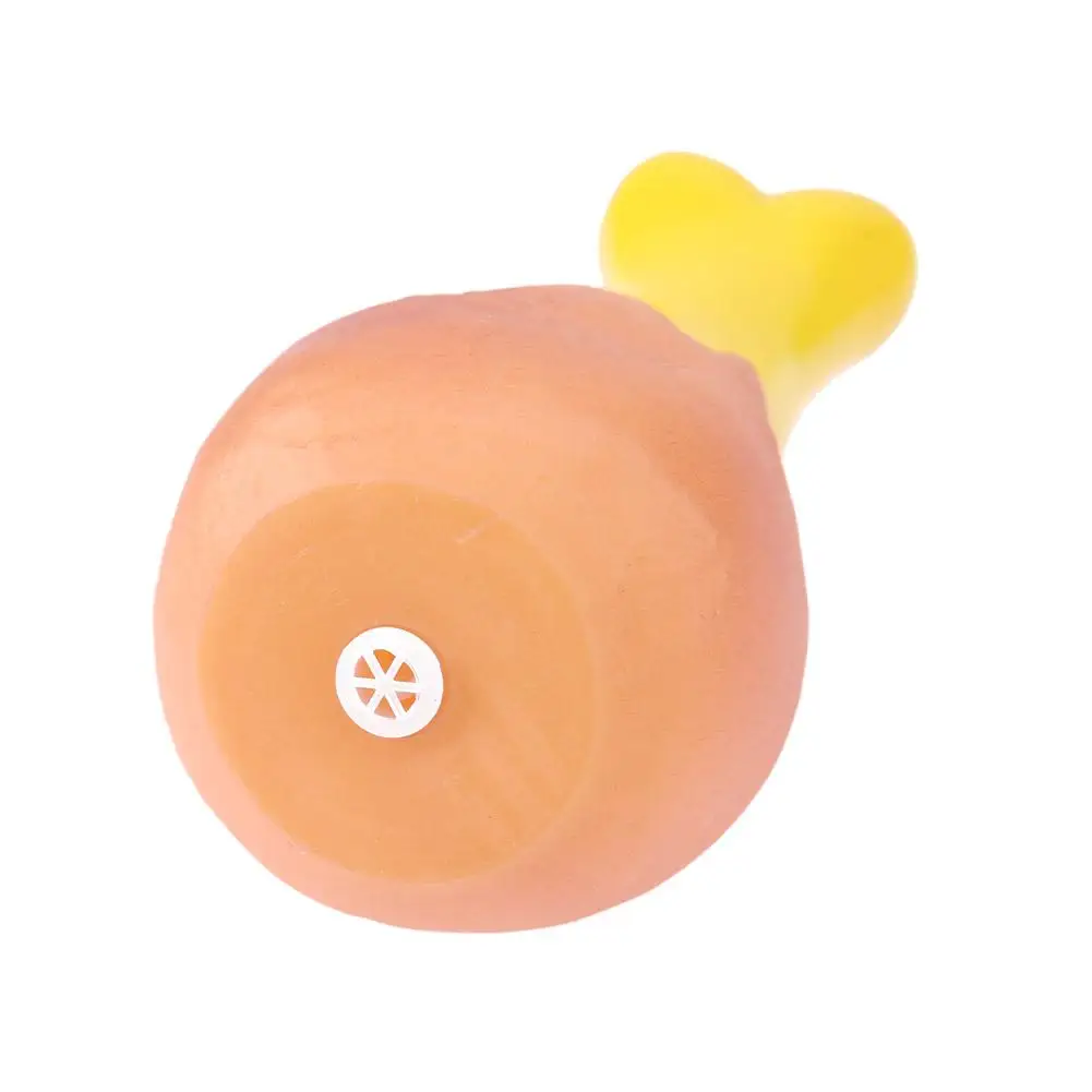 ПЭТ резиновая игрушка для собаки куриная ножка щенок Звук пищалка жевательные