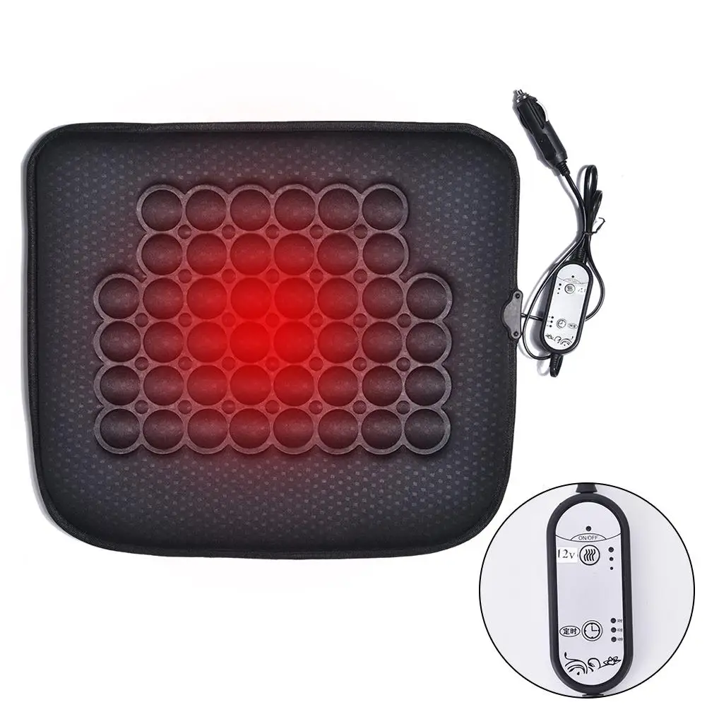 Универсальный 12 В автомобильный чехол на сиденье автомобиля передняя/Подушка