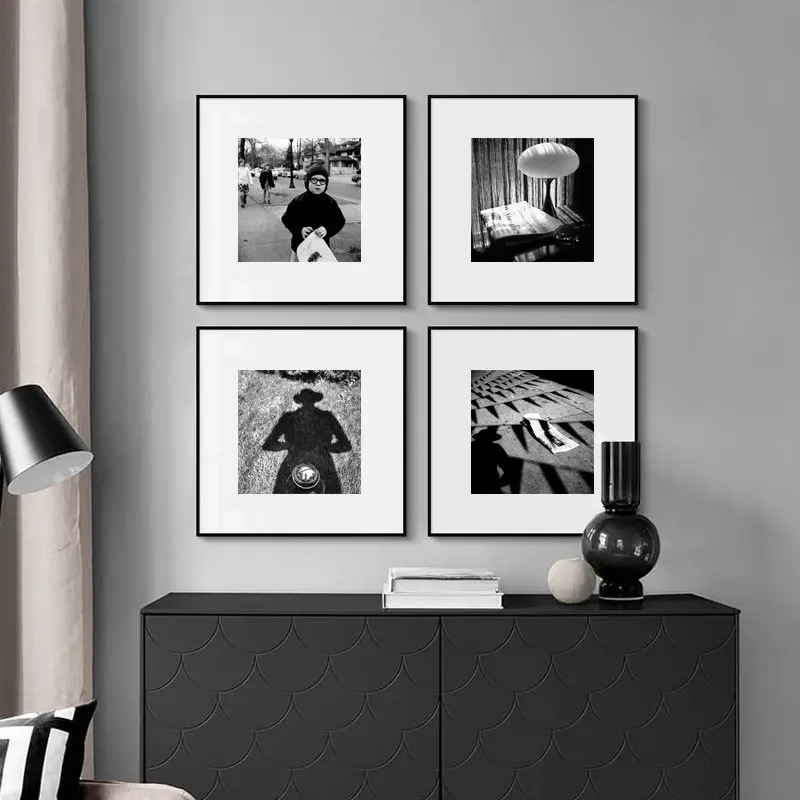 Ретро фотография Европейский пейзаж плакаты Скандинавская Картина на холсте