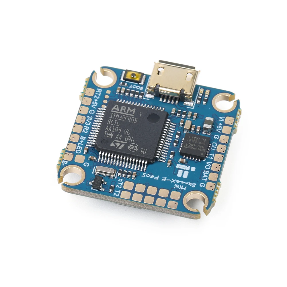Контроллер полета iFlight sucex E mini F4 V2 2 6S STM32F405 (MPU6000)W/ 20*20 мм монтажное отверстие/8 м