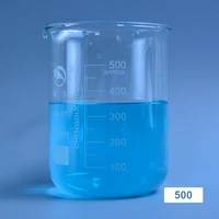 1pc shuniu 500ml glass beaker lab measuring borosilicate glass beakers