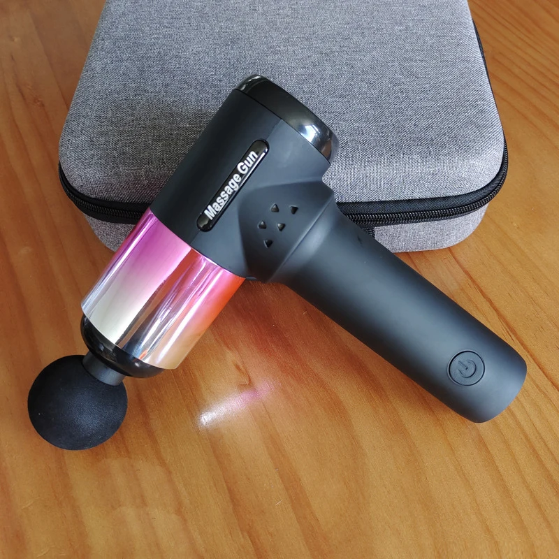 

USB Fascia Gun Mini Relaxing Muscle Neck Mask Gun Electric Impact Grab Home Head Massager Fitness Stick Masajeador De Pies