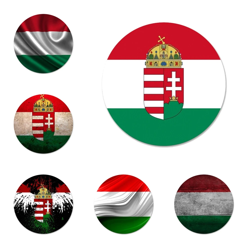 Украшение для одежды рюкзака венгерского флага | Дом и сад