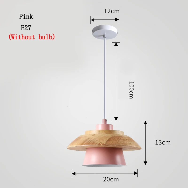 

Modern Pendant light wood pendant lamp nordic design hanging lamp rope bar dining room kitchen home deco vintage light fixture