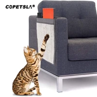 copetsla cat scratch board pad sisal toy sofa furniture protector cat claw care product cats scratcher paw pad with storage bags