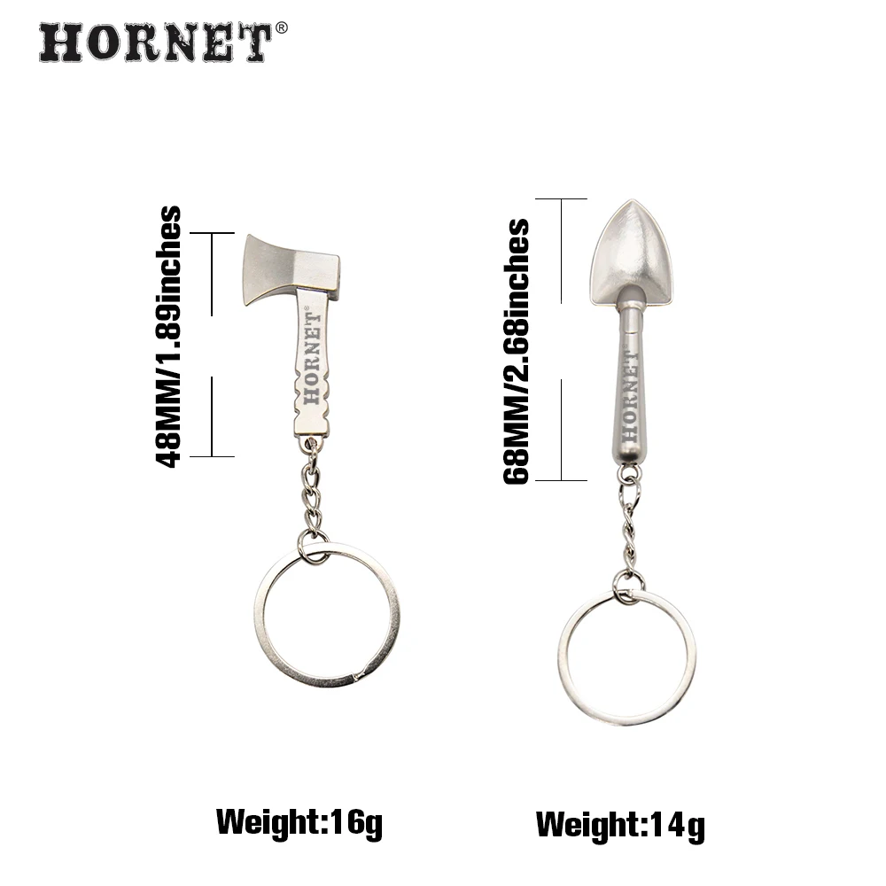 HORNET 10 шт. инженер лопата для снега и карликовых в форме топора металлический