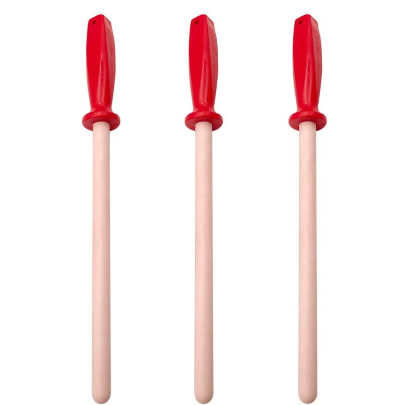 

Точильный стержень для ножей, кухонная система заточки, 10 дюймов, стальной, для заточки мяса