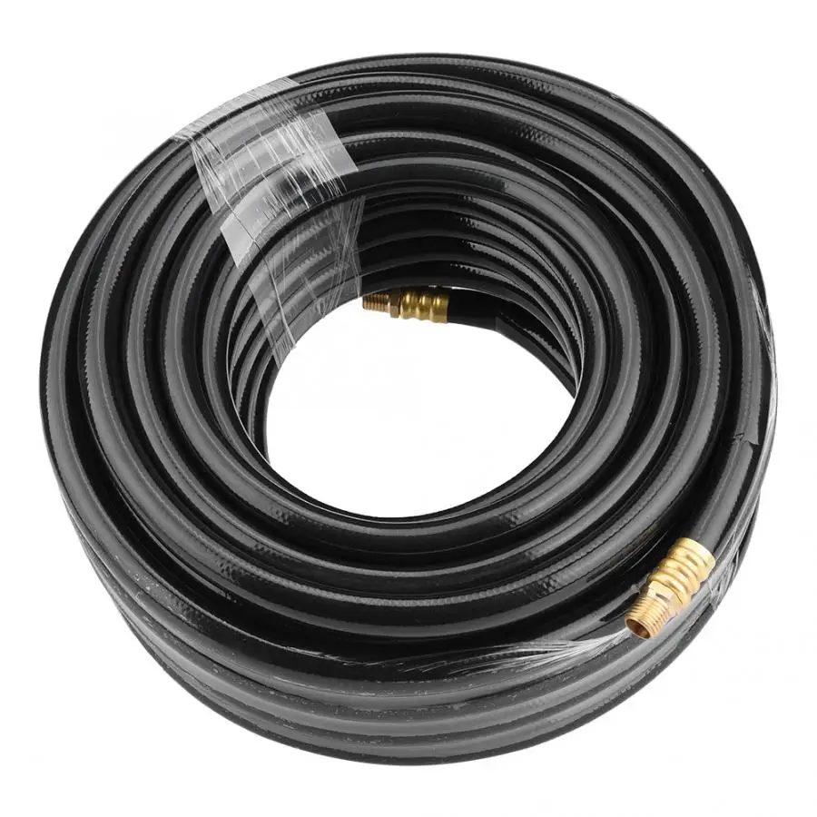 300 фунтов/кв. дюйм 15 м гибкий ПВХ Пневматический воздушный шланг с 25 частей