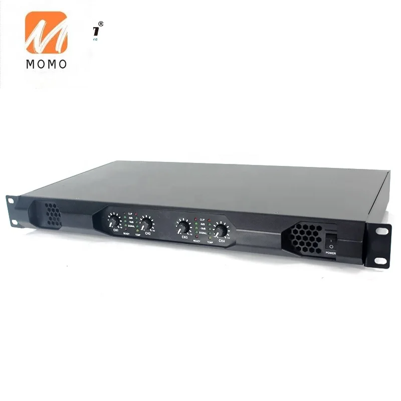 

Hi Fi 600 Watt Power Amp 1 U 4 Ch 2ch Output D Class 600w China Music System Home Amplifier