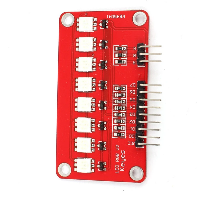 Полноцветный светодиодный/водный модуль RGB 5050 микроконтроллер полностью синий