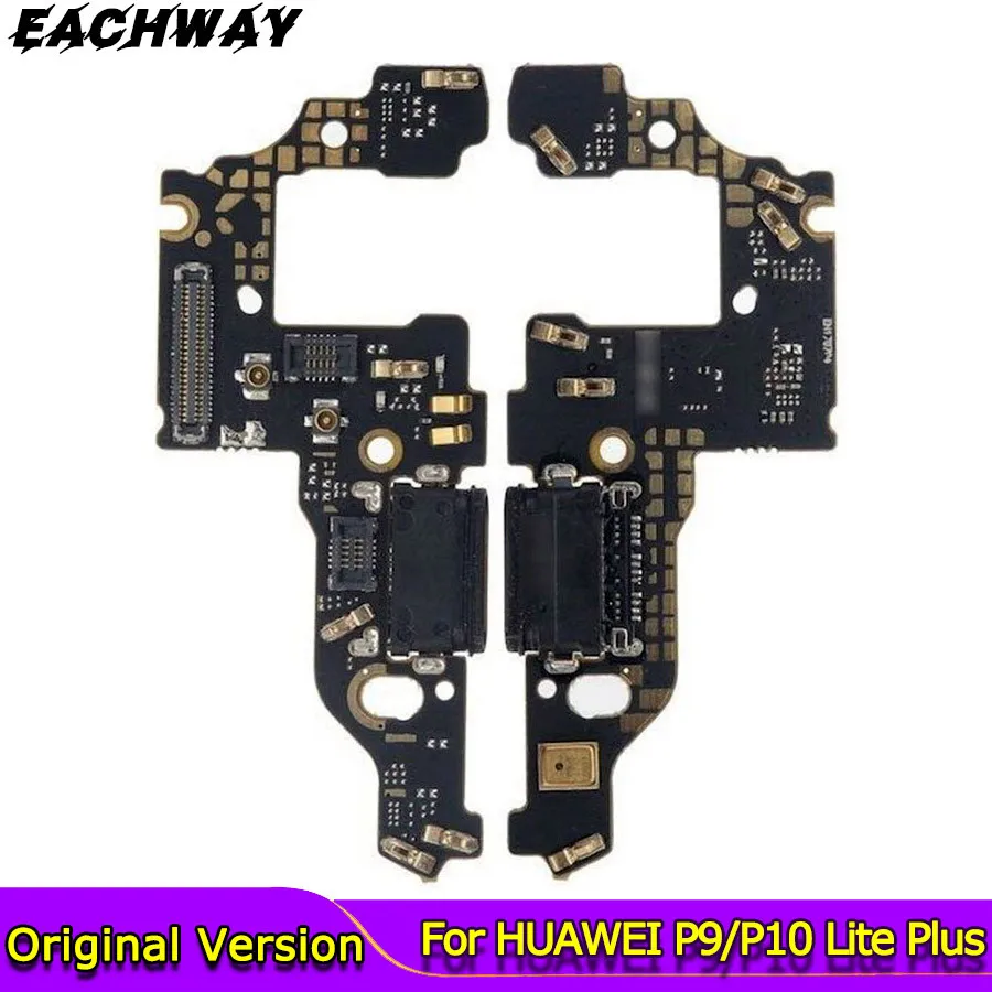 USB порт для зарядки док разъем гибкий кабель Huawei P10 Plus Lite P9 P20 Pro|Шлейфы мобильных