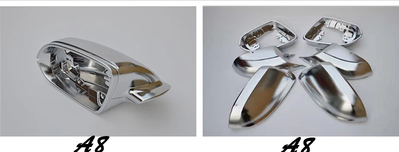 6 шт. крышка для зеркала заднего вида AUDI A8L A8 D4 W12 2011 2012 2018 | Автомобили и мотоциклы