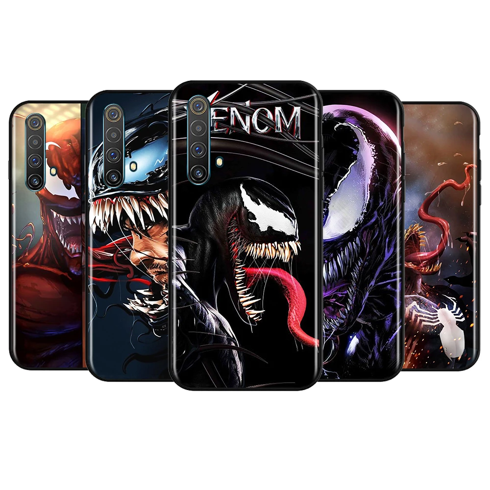 Чехол для телефона Venom Marvel Hero OPPO Realme GT Explorer Master Neo Flash Edition C21 C20 C15 C11 C3 | Мобильные