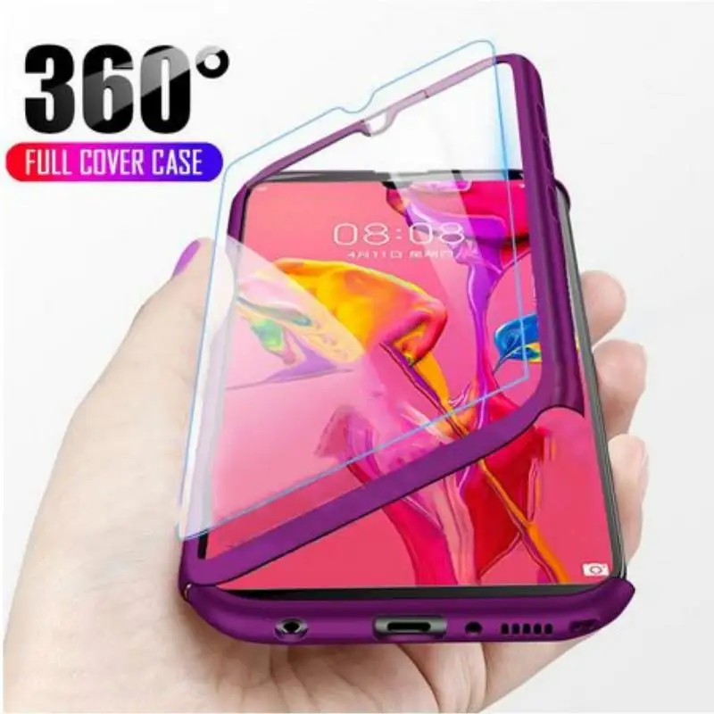 360 Полное покрытие чехол для huawei P smart Y9prime Nova 5 P20 P30 Pro Honor 20 9 10 Lite 20i 10i 8X 9X 8A 20Pro Защитный чехол