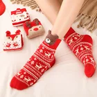 Рождественский Декор для дома, рождественские подарки, рождественские носки, рождественские украшения, новый год 2021