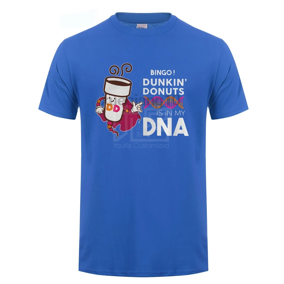 Bingo Dunkin Donuts is in My DNA футболка | Мужская одежда