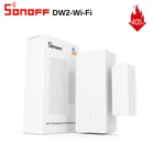 Беспроводной датчик SONOFF DW2 для окон и дверей, с поддержкой Wi-Fi