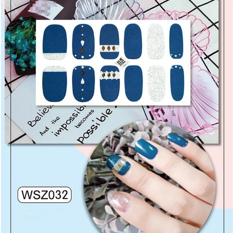 Наклейки на тыльную сторону декоративные наклейки для ногтей красивые 3D