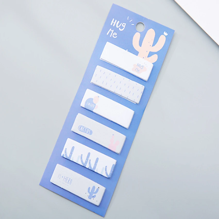 1 шт. Стикеры для заметок в виде кактуса|Наклейки| |