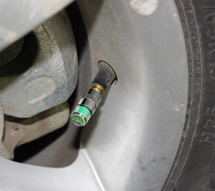 4 шт. 2 Бар 30PSI авто шин Давление сигнальное устройство монитор шток клапана Датчик