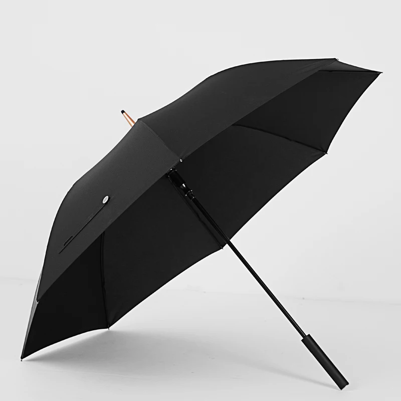 

Long Umbrella Wind Resistant Strong Outdoor Patio Automatic Large Umbrellas Black Patio Paraguas Grande Umbrellas BG50US