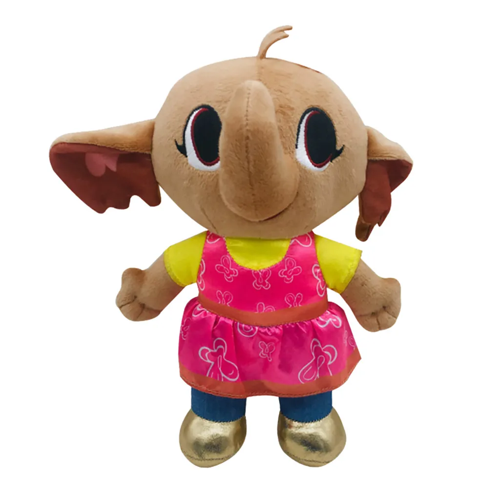 Плюшевые игрушки для новорожденных медведь набивная кукла слон милый мультяшный